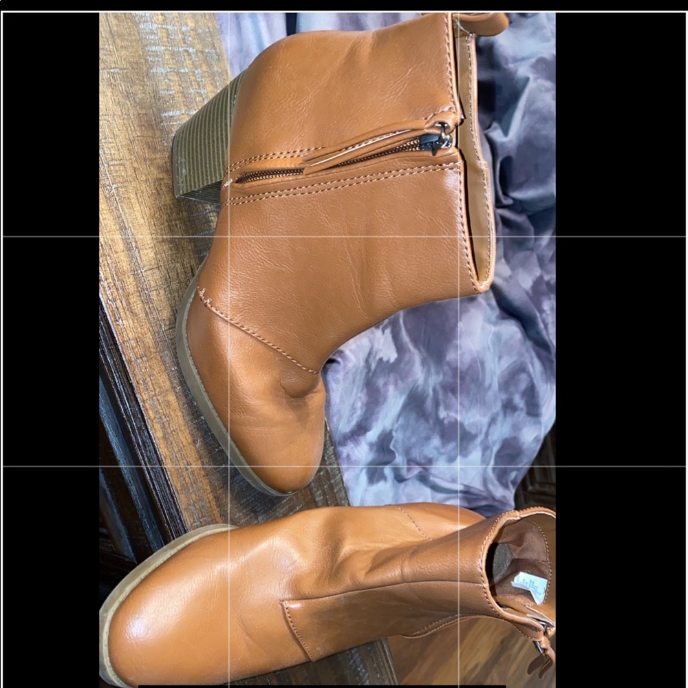 Brown booties
